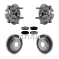 thumbnail image 1 of Transit Auto Front Hub Bearing Assembly Coated Disc Brake Rotors and Ceramic Pads Kit for Car Kia Forte Hyundai Elantra GT Forte5 KBB-121028, 1 of 11