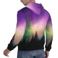 thumbnail image 6 of Sikiie Northern Lights Men's Hoodie, Essentials Hoodie, Sweatshirt, Pullover Hooded Sweatshirt for Men-X-Large, 6 of 7