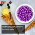 thumbnail image 7 of NY Spice Shop Dark Purple Sixlets - 1 Pound - Sixlets Candy - Chocolate Covered Hard Candy Balls, 7 of 7