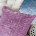 thumbnail image 2 of Home Soft Things Textured Velvet 2 Piece Pillow Shell Set - Mauve Shadows - 26" x 26", 2 of 4