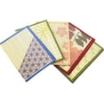 thumbnail image 3 of BambooMN Premium Bamboo Slats Placemat with Fabric Border - Floral Print - 12" x 17.5" - Tropical Flower, 4 pcs, 3 of 4