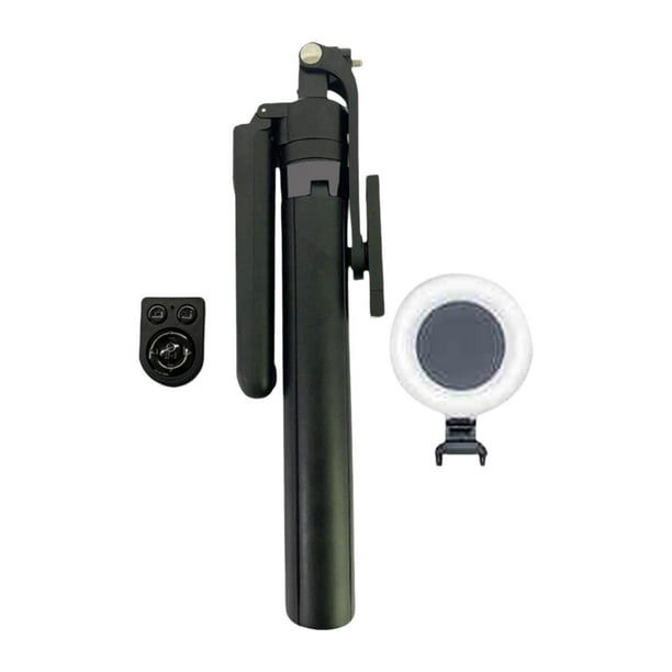 Palo selfie con seguimiento facial automático para transmisión en vivo con 1 luz