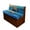 Oil Painting Sea Turtle, variant on Kuiaobaty Replacement RV Dinette Cushions Covers for Travel Trailer Couch Dinette Booth Set RV Stretch Sofa Seat Slipcovers Home & Kitchens, Vintage Floral Butterfly Moon Star Pattern