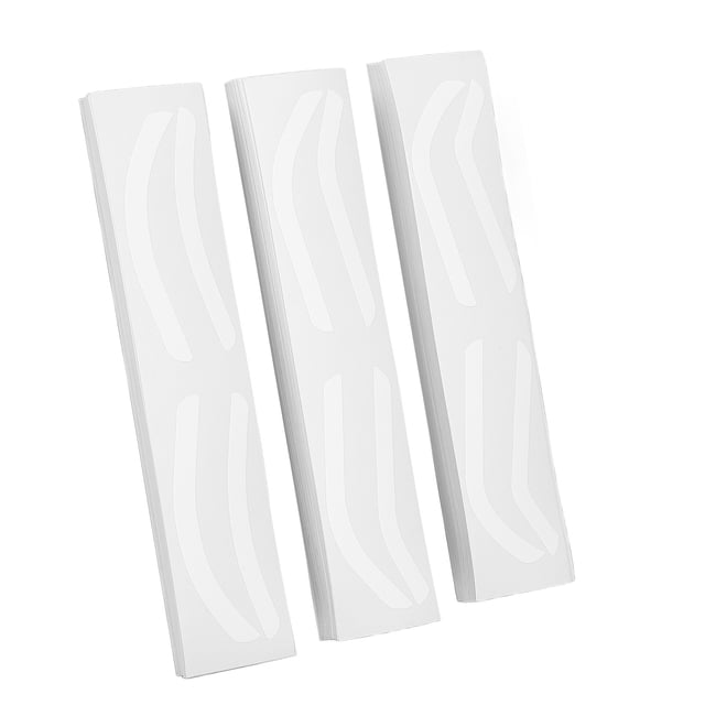 PEGATINA DE AERÓGRAFO DE CEJAS, Conveniente Pegatina Auxiliar de Tinte de Cejas Portátiles 150 Hojas para Entusiastas de la Belleza para Todas Las Formas de la Cara