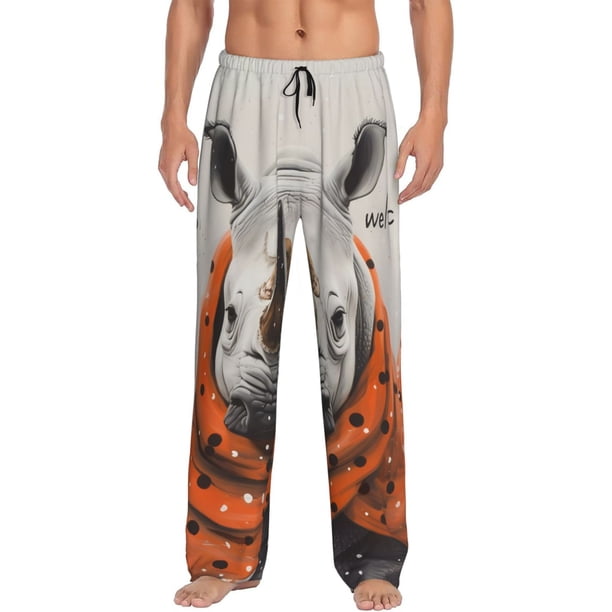 Pantalones De Pijama Para Hombre Con Estampado De La Isla De Cuba – Microfibra Suave Con Bolsillos Y Cintura Elástica (Tallas S-3XL)