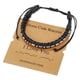 thumbnail image 3 of Pulsera de código Morse, regalos para hombres, accesorios, pulsera de cuero PU, regalos para hombres Te amo, 3 of 9