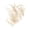 Beige, variant on Women's 1920s Vintage Tulle Headpiece, Large Clip Barrettes with Retro Mesh Veil Design, Elegant Hair Accessory for Bridal Wedding Party Tea Dance Daily Wear Beige