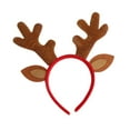 thumbnail image 3 of Diademas navideñas, tocados navideños, suministros para fiestas de disfraces con dibujos animados, adorno para la cabeza, aro para el cabello para cornamenta, 3 of 8