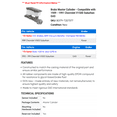 thumbnail image 2 of Brake Master Cylinder - Compatible with 1989 - 1991 Chevy V1500 Suburban GAS 1990, 2 of 2