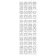 thumbnail image 2 of pitrice 16piece Round Edge ABS Made Tree Stencils For Painting Exquisite Craft Easy Operation Wide Application Plastic 16pcs 3Set, 2 of 6
