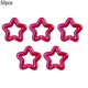 thumbnail image 1 of 50 anillos de unión en forma de estrella, conectores de enlace rápido, color AB, para hacer tú mismo, colgantes para bolsos, collares, pendientes, correas de bolso y llaveros., 1 of 8