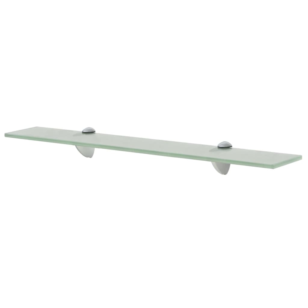Fyydes Floating Shelf Glass 23.6"x3.9" 0.3",Wall Shelves & Ledges