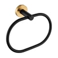 thumbnail image 1 of Rustproof Towel Ring for Bathroom in Stainless Steel Elliptical Design Stable Functional Bath Accessory for Towel Organization and Home Décor, 1 of 5