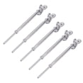 thumbnail image 4 of 5 Pcs 1/8 Po Filetage en Acier Inoxydable Vis de Décalage Haute Précision Kit de Vis de Décalage pour Marine, 4 of 14