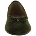 thumbnail image 3 of Sam Edelman Kaylee Military Green Almond Toe Slip On Detailed Ballet Flats (Military Green, 9), 3 of 3