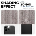 thumbnail image 3 of Superior Blackout Leaves Curtains Set of 2, Light Filtering Rod Pocket Curtain Panel Set, Cappuccino-Brown, 26"W x 63"L, 3 of 9