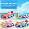 thumbnail image 6 of Toddler Pool Float with Seat, Boat Inflatable Ride on Car for Kids, Outdoor Water Toys for Babies and Toddlers, 6 of 6