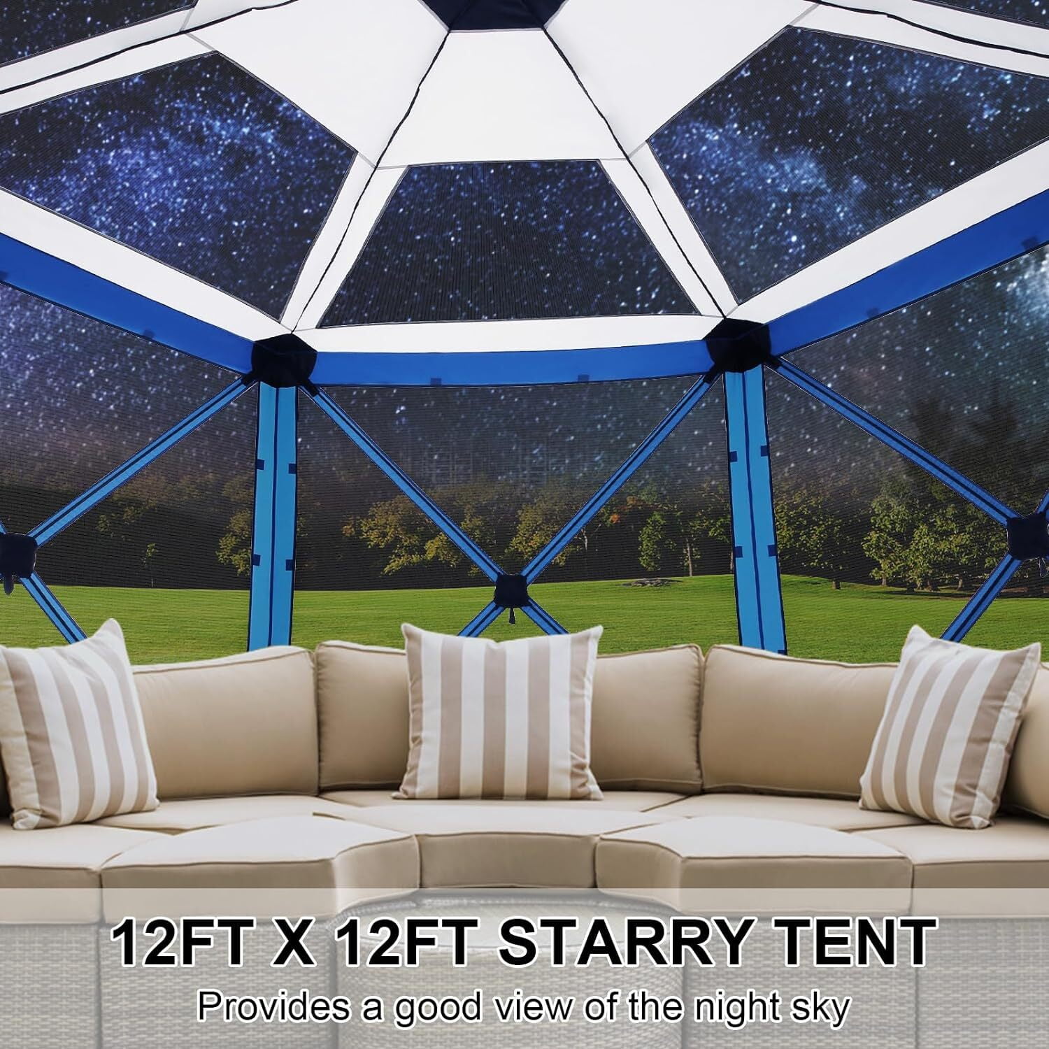 COBIZI 12'x12' Pop-up Gazebo, Waterproof, UV Resistant