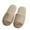 Yellow, variant on SPRING PARK Home Indoor Hotel Slippers Round Toe Coral Fleece Shoes Slip On Footwear Men Women