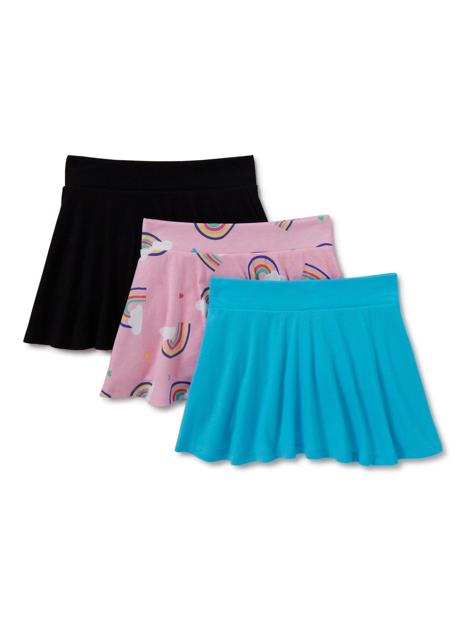 Printed Knit Skorts 