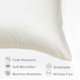 thumbnail image 3 of 2Pcs Fundas De Almohada De Microfibra Fundas De Almohada Oxford Estándar / Reina / Rey Crema 21x27 Pulgadas, 3 of 6