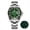 Green, variant on Men's Watch Dive Watch with Ceramic Bezel, 316L Stainless Steel, Japanese Quartz Movement, 200M Water Resistant, Blue Luminous, Green