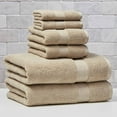 thumbnail image 6 of (2 pack) Better Homes & Gardens Signature Soft Cotton Hand Towel, Almond Biscuit, 6 of 13