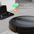 thumbnail image 4 of Robot Vacuum Cleaner, Super-Thin, Strong Suction,Quiet, Self-Charging Robotic Vacuum Cleaner, Cleans Hard Floors to Medium-Pile Carpets (2000Pa, Black), 4 of 7