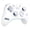 White, variant on Flexible Soft Skin for 5 Protective Case Game Controller Cover Skin Gaming Accessories Game Handle Sleeve