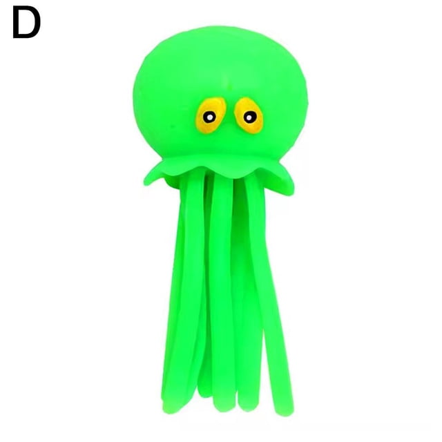 Octopus Squeezing Fun Creative Bathing Water Toys Absorb Water Octopus Decompression Spray Vent Octopus
