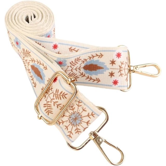 LinYooLi Bandoulière de Remplacement Réglable, Sangles de Bagage, Ceinture Bandoulière en Toile pour Sac à Main, Sangle de Sac à Main pour Femmes (Style A 119)