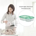 thumbnail image 4 of Caja Bento Reutilizable Bsvklp Contenedor Frutas 3 Compartimentos Verde, 4 of 7