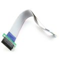 thumbnail image 5 of Pci- Pci-e 1x Riser Ribbon Extender Flex Relocate Cable Silver, 5 of 5