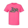 thumbnail image 3 of Tired Sleeping Cat | I Wish I Was My Cat Funny Colorful Kitty | Dean Russo Art Animal Lover Men's T-Shirt, Neon Pink, Small, 3 of 6