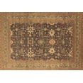thumbnail image 1 of Ahgly Company Indoor Rectangle Oriental Brown Traditional Area Rugs, 7' x 9', 1 of 4