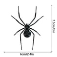 thumbnail image 3 of AZXY 3D Black Spider Fridge Magnets Halloween Decor, Halloween Decorations Indoor Door Party for Home, Halloween Party Decorations Household Indoor Holiday Halloween Decor, 3 of 6