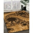 thumbnail image 2 of Ahgly Company Indoor Square Patterned Blood Night Red Area Rugs, 3' Square, 2 of 6