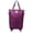 A003- Hot Pink, variant on Rolling Tote Bag with Wheels Purple Oxford Fabric Expandable Carry on Luggage Travel Tote Overnight Weekender Bag with 360 Wheels for Vacation Trip 1 Pack