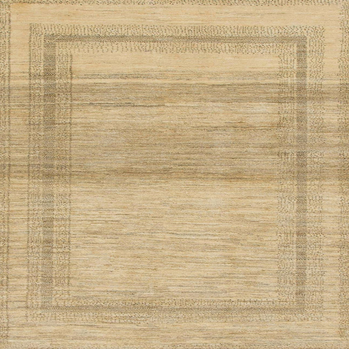 Ahgly Company Machine Washable Indoor Square Abstract Metallic Gold ...