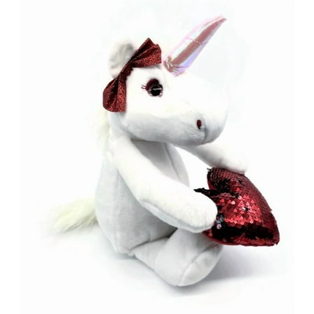 The Petting Zoo Sparkle and Shine Unicorn Stuffed Animal, Gifts for Girls, Unicorn Plush Toy, 12 inch