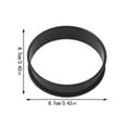 Silicone Bakeware Stainless Steel English Ring Circular Baking Tool