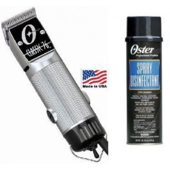 Oster 76 Silver Clipper   16 oz Spray Disinfectant