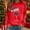 Red, variant on VgaVtl Long Sleeve Womens Christmas Sweatshirts Casual Sweatshirt for Women Pullover Christmas Graphic Festivals Sweatshirt,Red XL