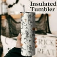 thumbnail image 6 of 20 oz Halloween Skull Tumbler Insulated Stainless Tumbler,Halloween Goth Ghost Travel Coffee Cup Water Botter, Witch Goth Decor Halloween Gifts For Women, 6 of 6