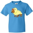 thumbnail image 3 of Inktastic Easter Duck Triceratops Youth T-Shirt, 3 of 5