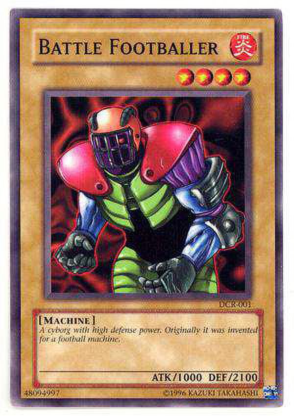 YuGiOh Dark Cris Battle Footballer DCR-001