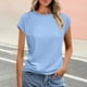 thumbnail image 5 of Camisetas de Encaje de Manga Corta con Capucha de Cuello Redondo, de Gran Tamaño Y Casual para el Verano Y el Uso Diario, 5 of 6