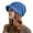 Blue, variant on TIMIFIS Womens Slouchy Beanie Brim Hats Visor Chemo Cap Baggy Hats Solid Color Cap Cable Knit Soft Outdoor Snow Hats Ear Covered Skull Caps Cold Weather Fashiong Stylish Hat