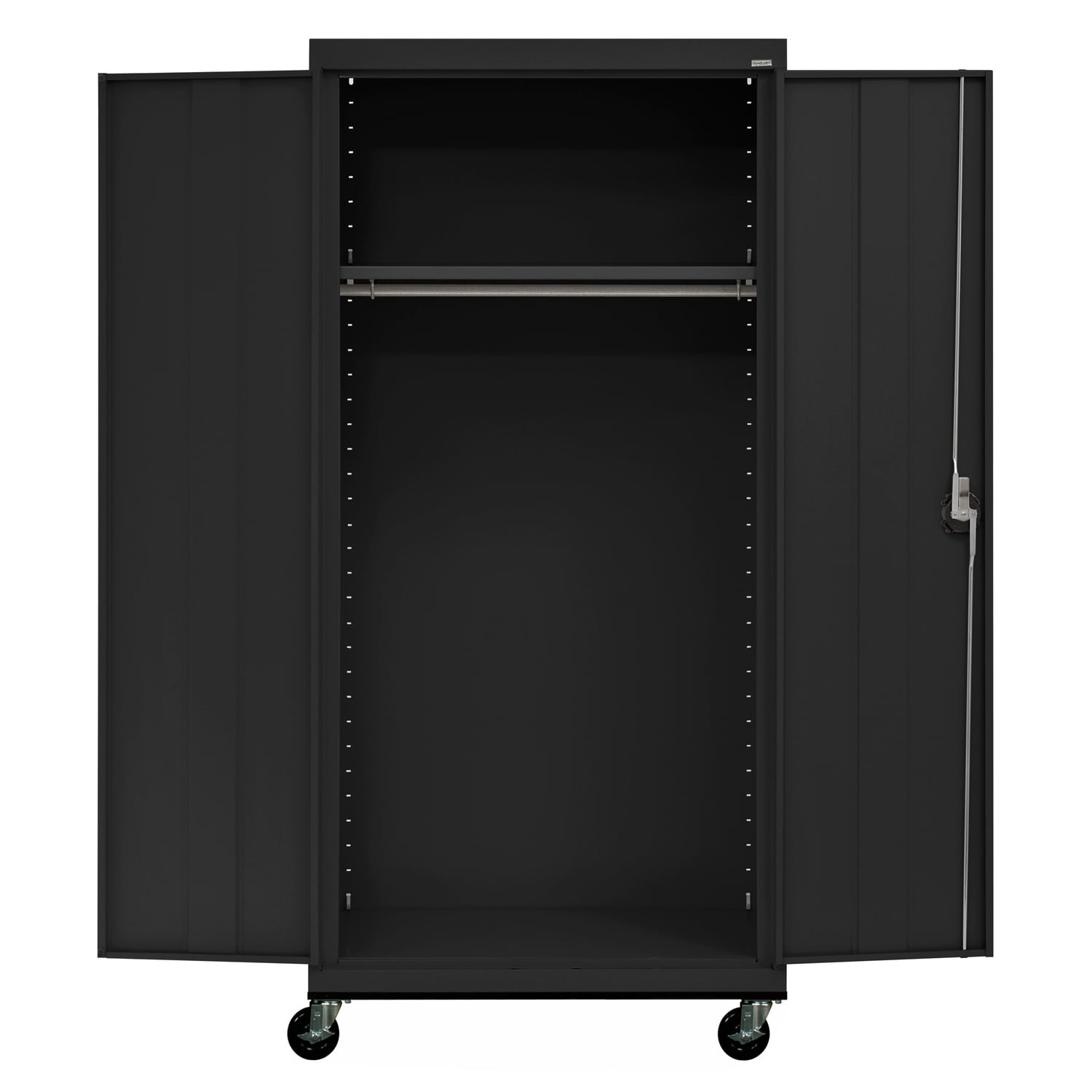 Sandusky Lee 36"W x 24"D x 78"H Steel Transport Mobile Wardrobe
