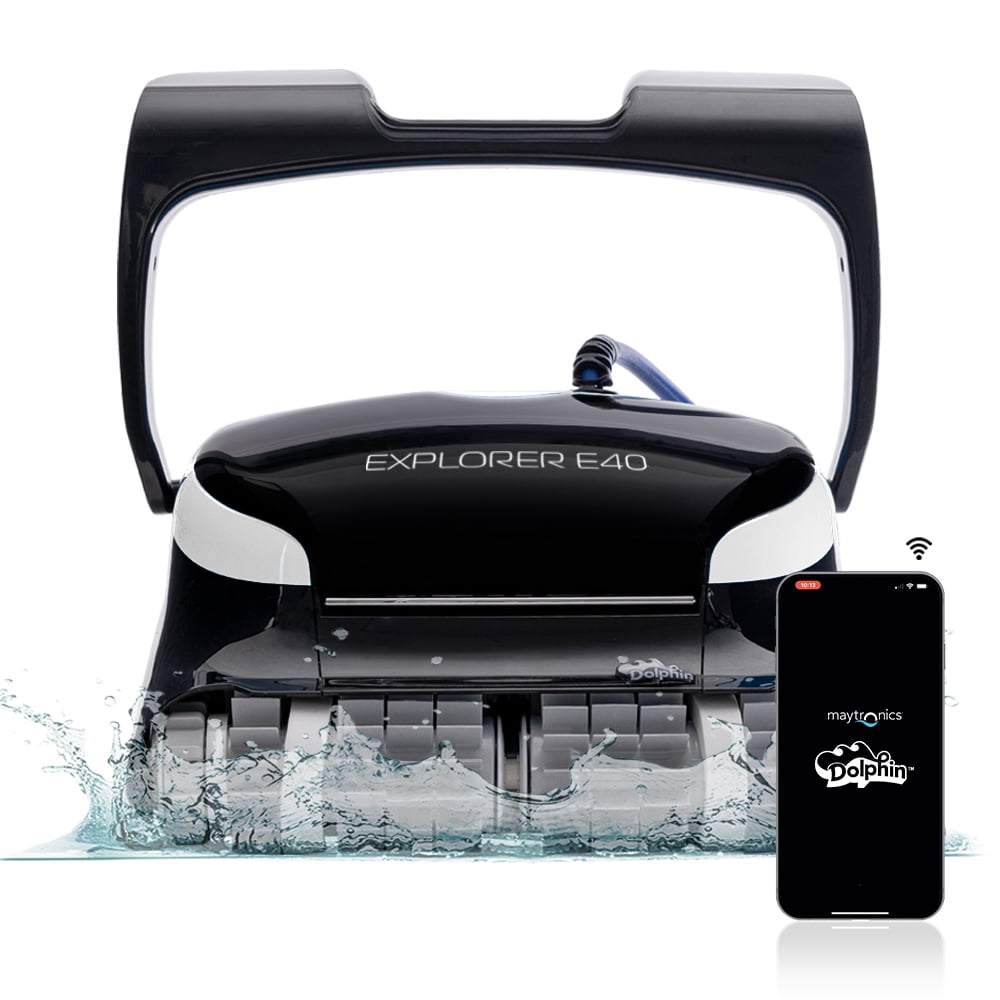 Dolphin (2026 Model) Explorer E40 Wi-Fi Robotic Pool Vacuum